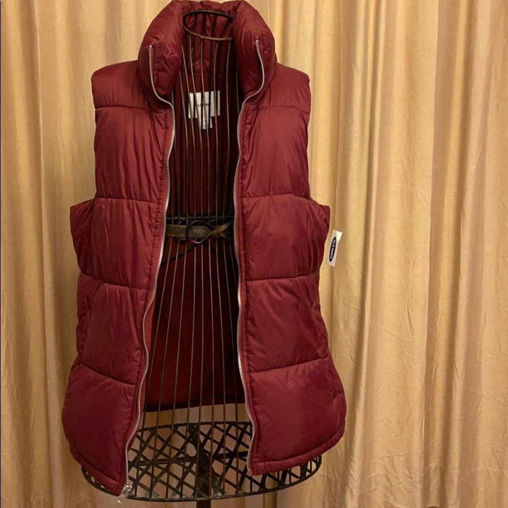 Red Puffy Vest